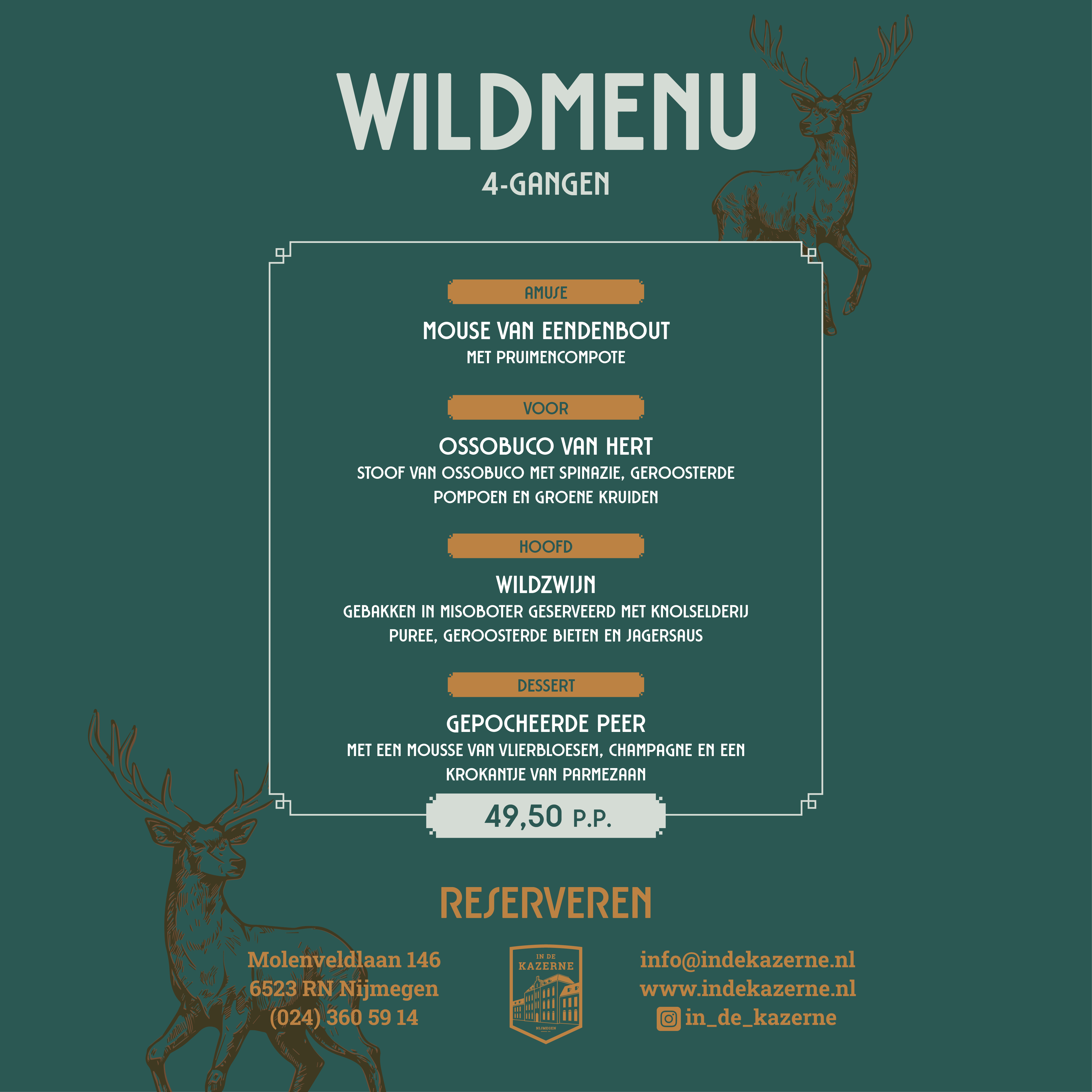 Wildmenu Kazerne